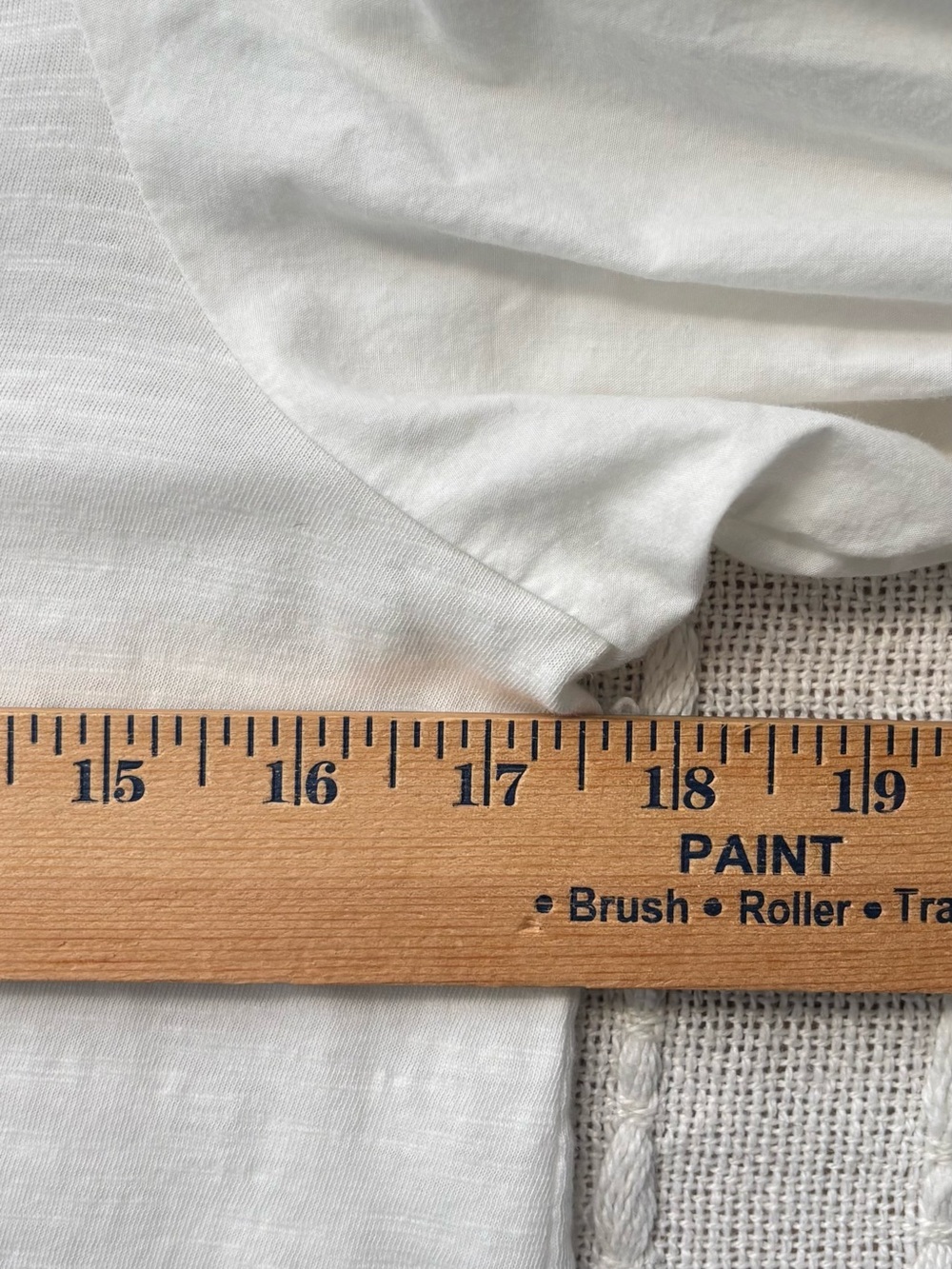 Pilcro Anthropologie Banded Puff Sleeve Cotton Top White Medium Boho cottagecore - Picture 11 of 13